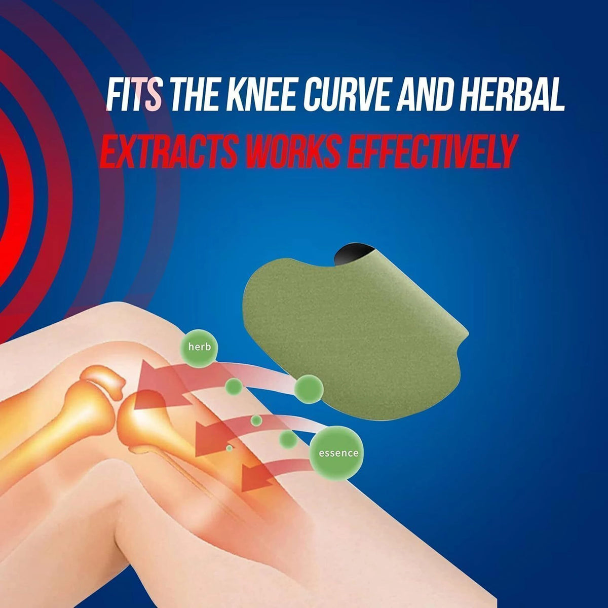 RevaCure⢠Herbal Knee Pain Relief Patches Long Lasting| Limited Time Offer!